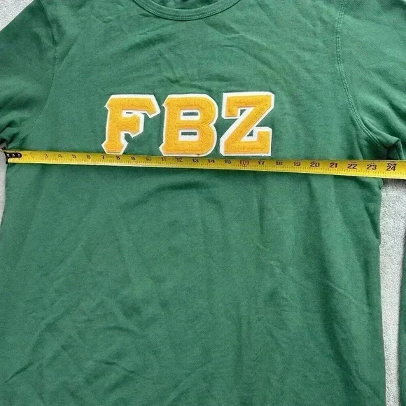 Flatbush Zombie Sweatshirt Mens Size XXL Green Collegiate Crewneck Pullover FBZ - Picture 3 of 10